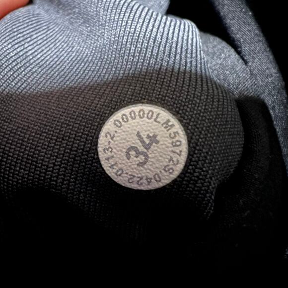 Lululemon ABC Slim Fit Pant Mens 34 (35x30) Warpstreme Gray m5972s Gray *** - Picture 6 of 10